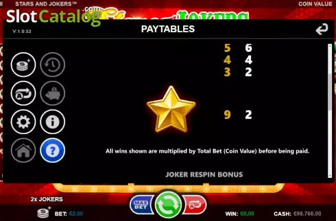 Οθόνη6. Stars and Jokers Κουλοχέρης