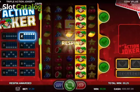 Οθόνη3. Triple Action Joker Κουλοχέρης