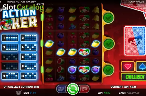 Οθόνη4. Triple Action Joker Κουλοχέρης