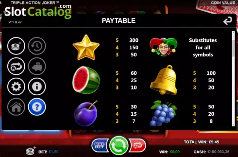 Οθόνη7. Triple Action Joker Κουλοχέρης