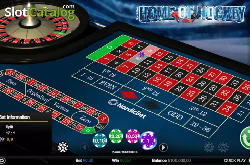 Οθόνη2. Home of Hockey European Roulette Κουλοχέρης