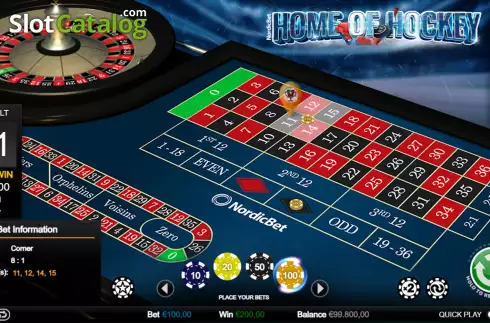 Οθόνη3. Home of Hockey European Roulette Κουλοχέρης