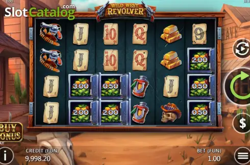 Οθόνη2. Wild West Revolver Κουλοχέρης