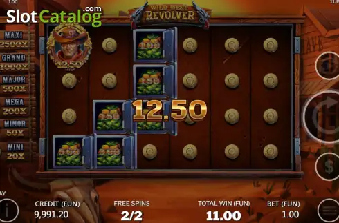Οθόνη3. Wild West Revolver Κουλοχέρης