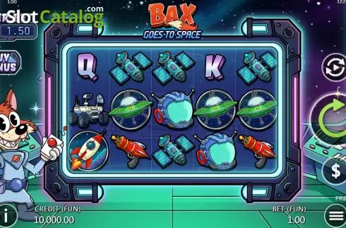 Οθόνη2. Bax Goes To Space Κουλοχέρης