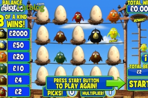 Οθόνη5. Birdz Instant Win Κουλοχέρης