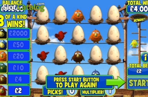 Οθόνη6. Birdz Instant Win Κουλοχέρης