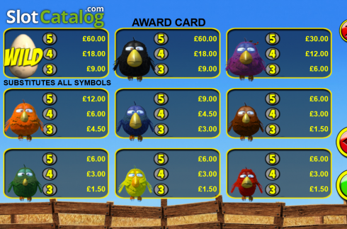 Οθόνη3. Birdz (Games Warehouse) Κουλοχέρης