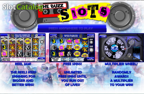 Οθόνη2. The Buzz Slots Κουλοχέρης