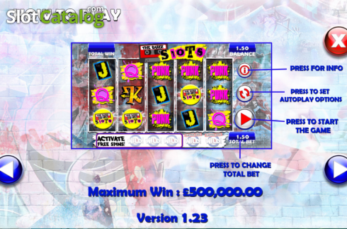 Οθόνη4. The Buzz Slots Κουλοχέρης