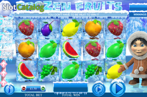 Οθόνη8. Frozen Fruits (Games Warehouse) Κουλοχέρης
