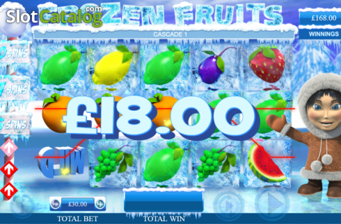 Οθόνη9. Frozen Fruits (Games Warehouse) Κουλοχέρης