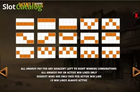 Οθόνη4. Wild Bandits (Games Warehouse) Κουλοχέρης
