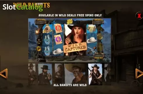 Οθόνη6. Wild Bandits (Games Warehouse) Κουλοχέρης
