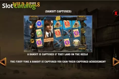 Οθόνη7. Wild Bandits (Games Warehouse) Κουλοχέρης