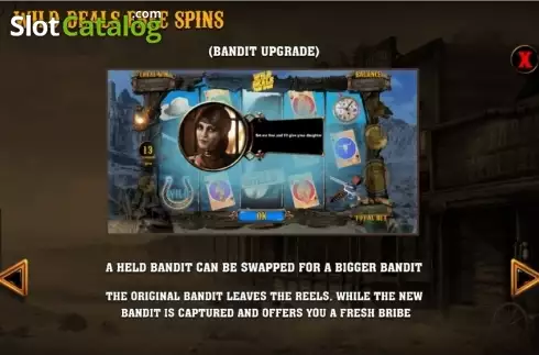 Οθόνη9. Wild Bandits (Games Warehouse) Κουλοχέρης