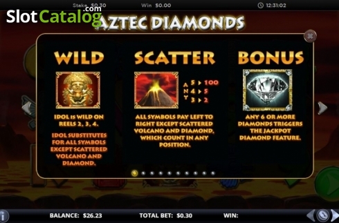 Οθόνη4. Aztec Diamonds Κουλοχέρης