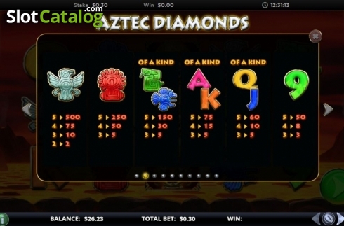 Οθόνη5. Aztec Diamonds Κουλοχέρης