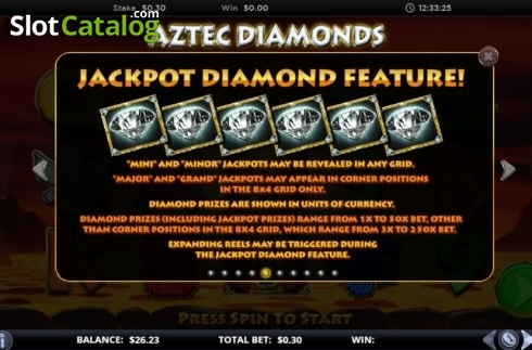 Οθόνη8. Aztec Diamonds Κουλοχέρης
