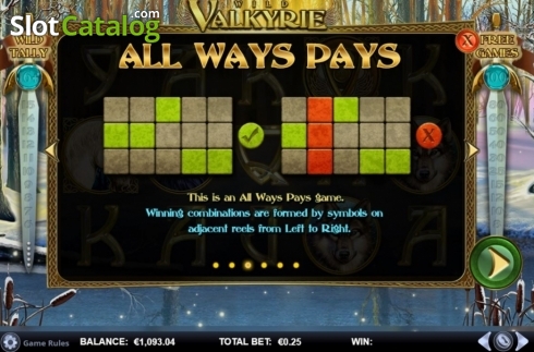 Οθόνη9. Wild Valkyrie Κουλοχέρης
