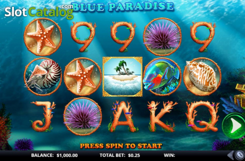 Οθόνη3. Blue Paradise Κουλοχέρης