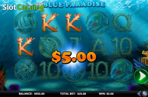 Οθόνη4. Blue Paradise Κουλοχέρης