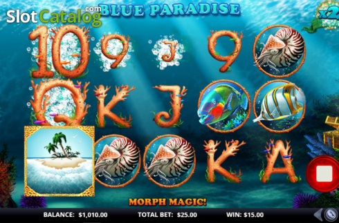 Οθόνη6. Blue Paradise Κουλοχέρης