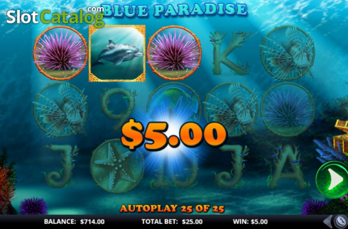 Οθόνη7. Blue Paradise Κουλοχέρης