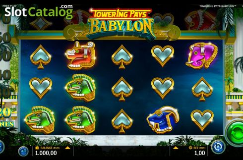 Οθόνη3. Towering Pays Babylon Κουλοχέρης