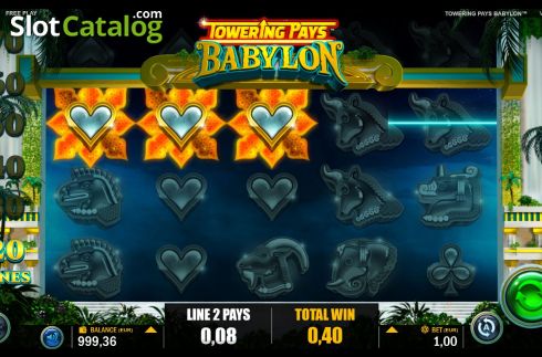 Οθόνη4. Towering Pays Babylon Κουλοχέρης