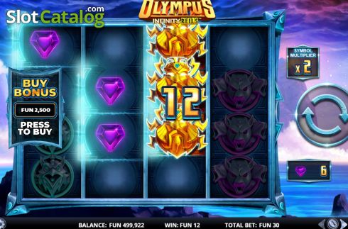 Οθόνη4. Olympus Infinity Reels Κουλοχέρης