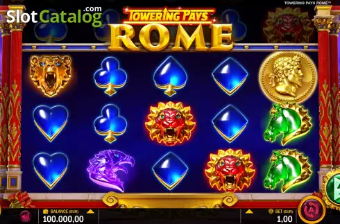 Οθόνη2. Towering Pays Rome Κουλοχέρης