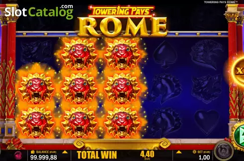 Οθόνη3. Towering Pays Rome Κουλοχέρης