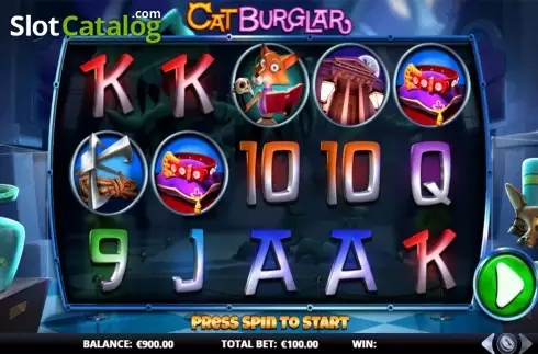 Οθόνη2. Cat Burglar Κουλοχέρης