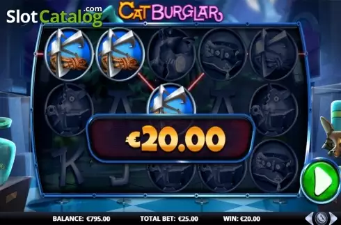 Οθόνη3. Cat Burglar Κουλοχέρης