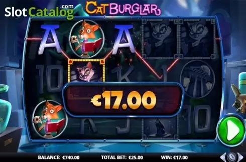 Οθόνη4. Cat Burglar Κουλοχέρης