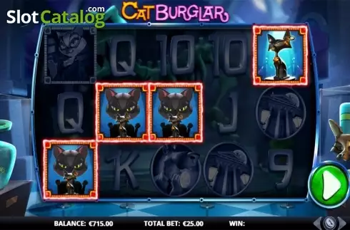 Οθόνη7. Cat Burglar Κουλοχέρης