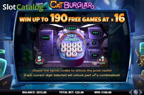 Οθόνη8. Cat Burglar Κουλοχέρης