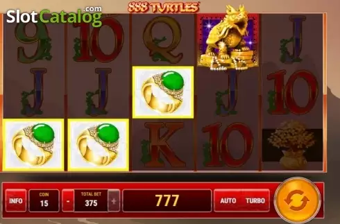 Οθόνη4. 888 Turtles Κουλοχέρης