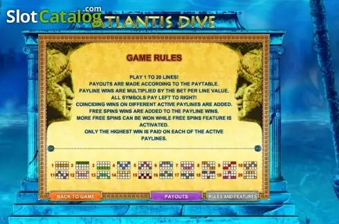Οθόνη6. Atlantis Dive Κουλοχέρης