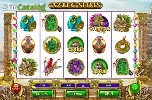 Οθόνη2. Aztec Slots Κουλοχέρης