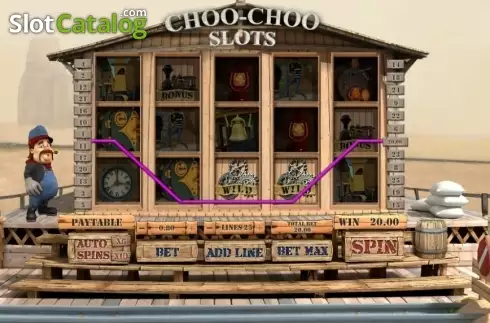 Οθόνη4. Choo-Choo Slots Κουλοχέρης