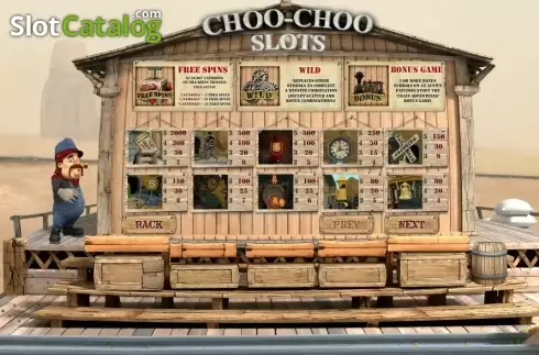 Οθόνη5. Choo-Choo Slots Κουλοχέρης