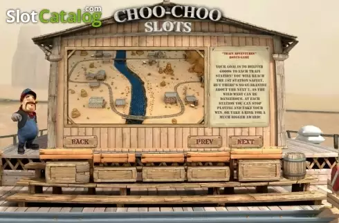 Οθόνη7. Choo-Choo Slots Κουλοχέρης