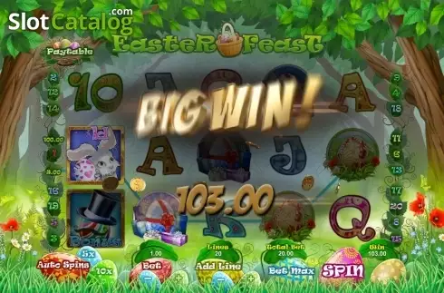 Οθόνη4. Easter Feast Slot Κουλοχέρης