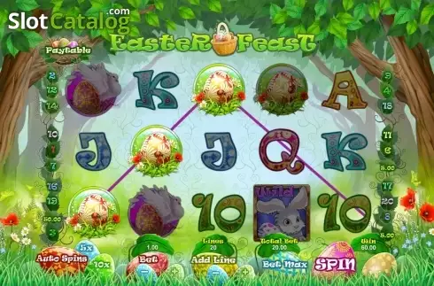 Οθόνη3. Easter Feast Slot Κουλοχέρης