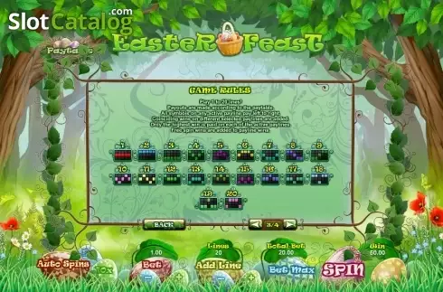 Οθόνη7. Easter Feast Slot Κουλοχέρης