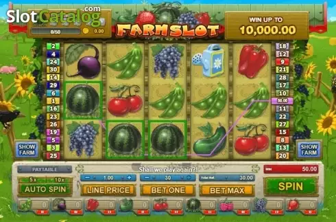 Οθόνη3. Farm Slot Κουλοχέρης