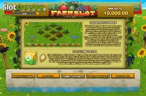Οθόνη7. Farm Slot Κουλοχέρης