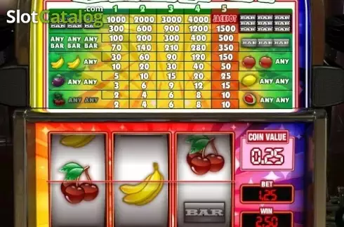 Οθόνη4. Fruit Salad Jackpot Κουλοχέρης